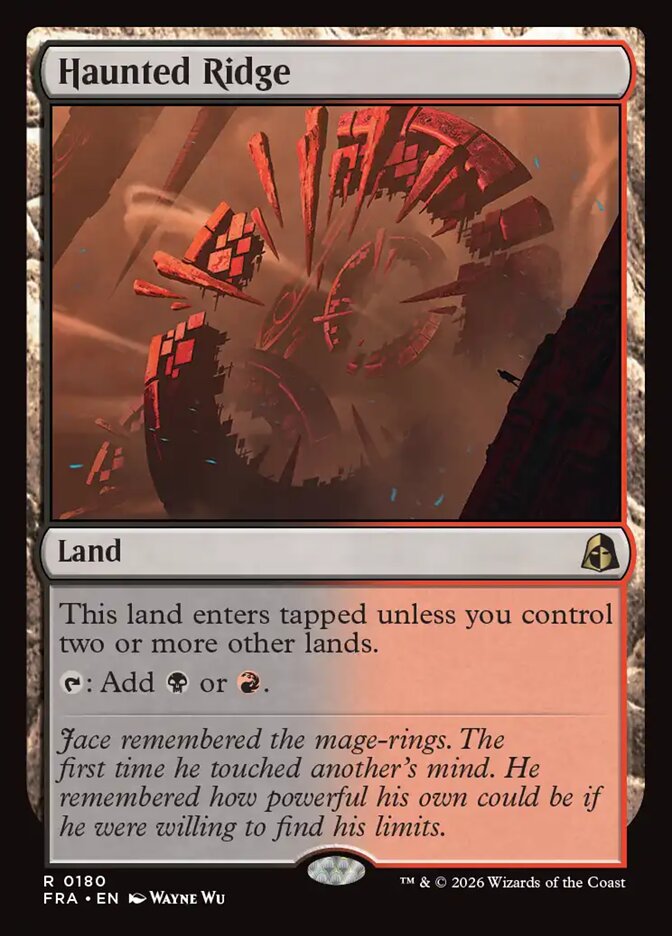 Haunted Ridge - Foil