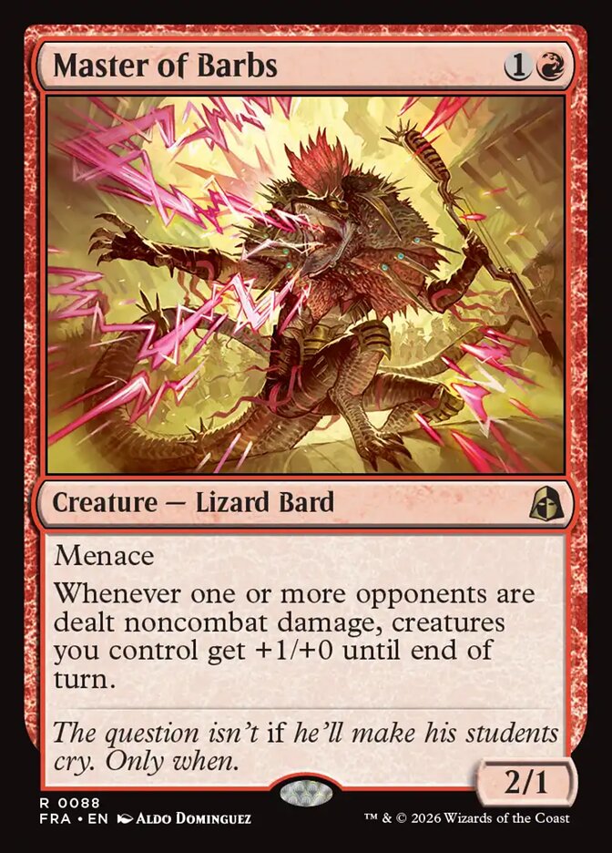Master of Barbs - Foil
