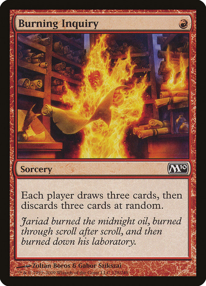 Burning Inquiry - Foil
