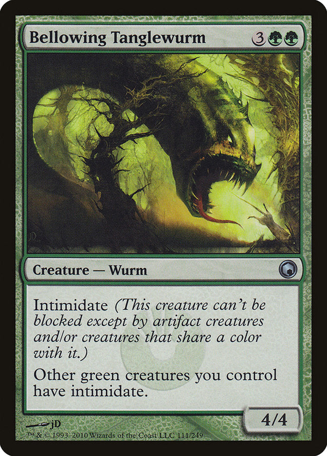 Bellowing Tanglewurm - Foil