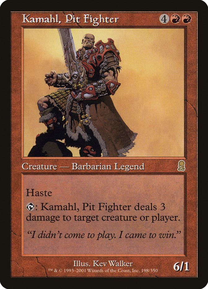Kamahl, Pit Fighter - Foil