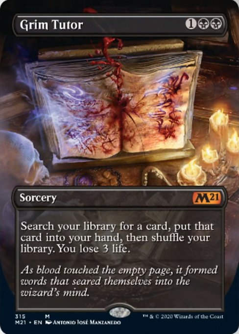 Grim Tutor - Foil