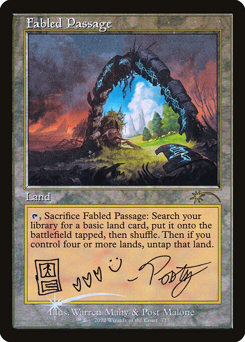Fabled Passage  (727) - Foil