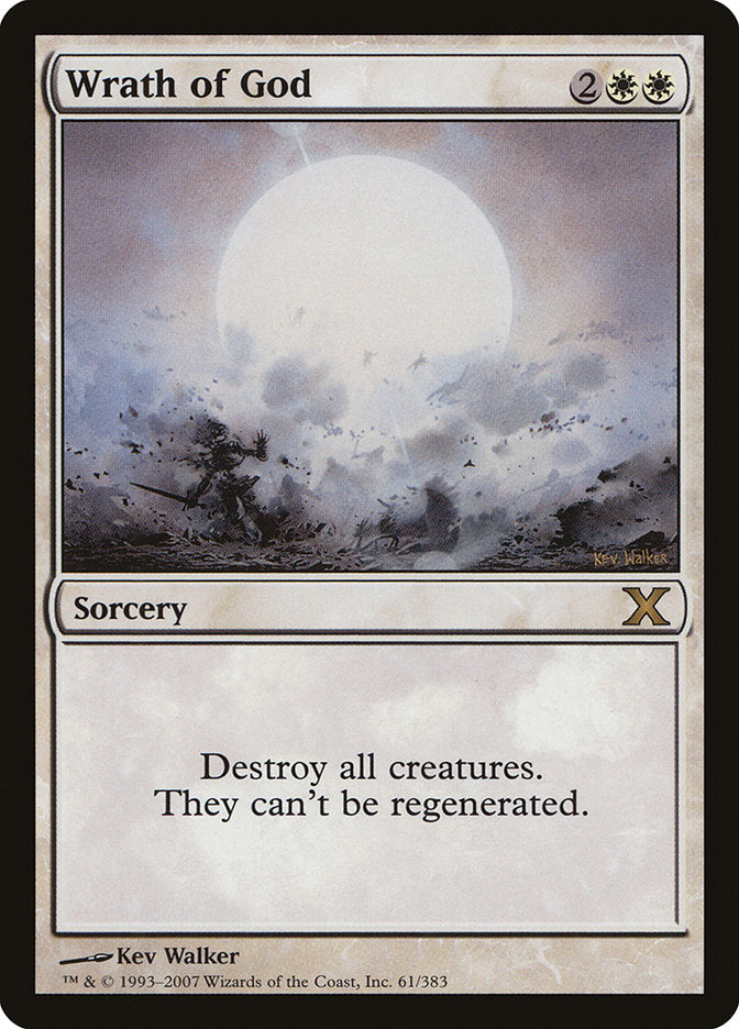 Wrath of God - Foil