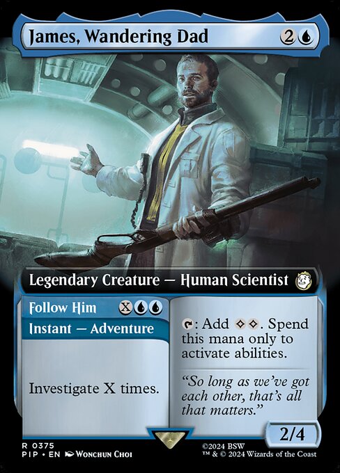 James, Wandering Dad - Foil