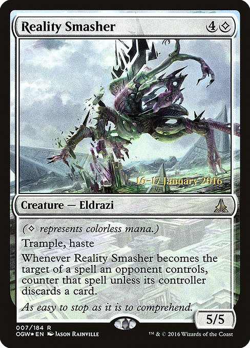 Reality Smasher - Foil - Prerelease Promo