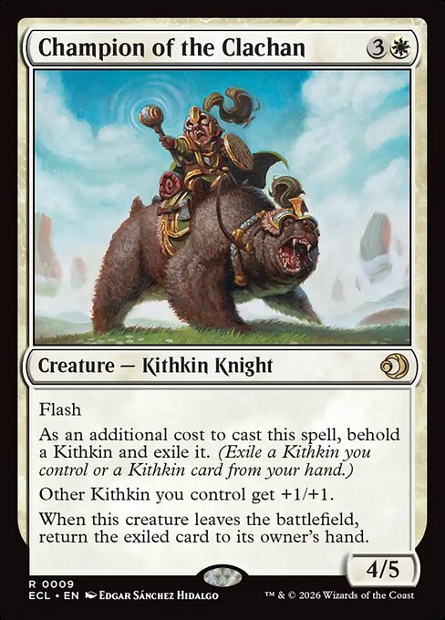 Champion of the Clachan - Foil