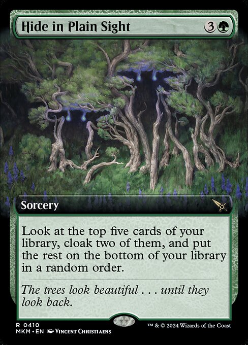 Hide in Plain Sight - Foil