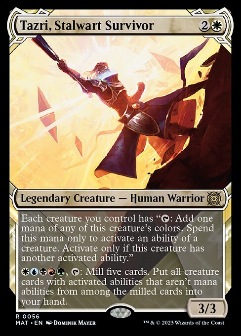 Tazri, Stalwart Survivor - Foil