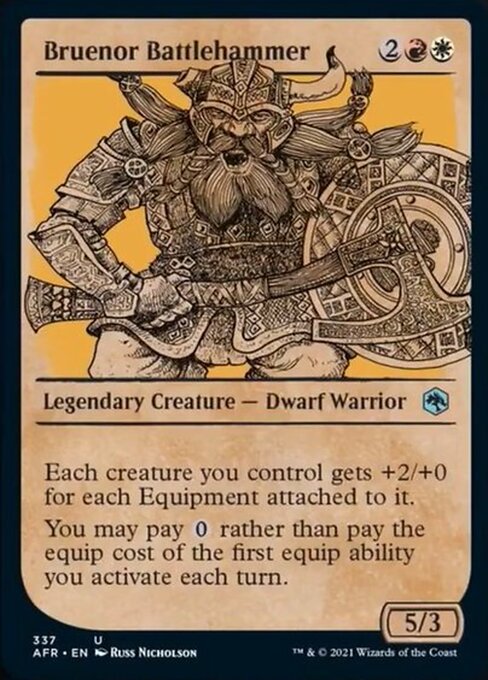 Bruenor Battlehammer - Foil