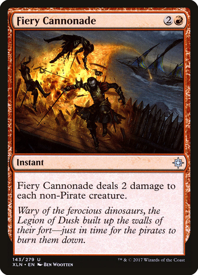 Fiery Cannonade - Foil