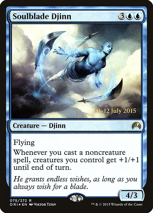 Soulblade Djinn - Foil - Prerelease Promo