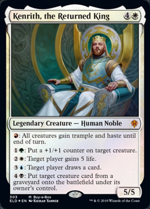 Kenrith, the Returned King - Foil - Buy-A-Box Promo