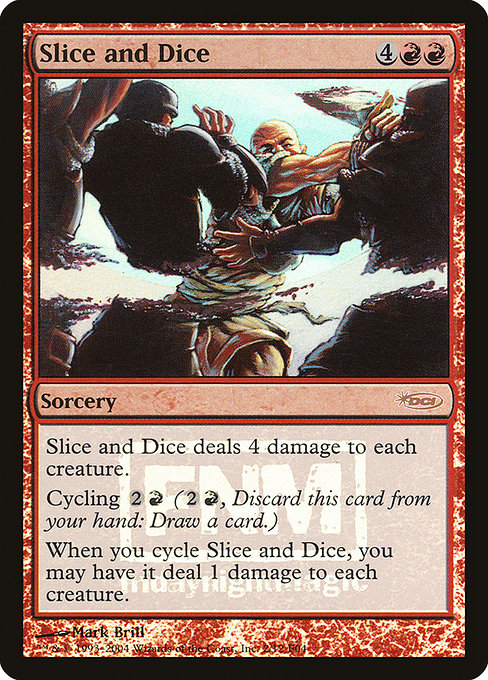 Slice and Dice - Foil - FNM Promo