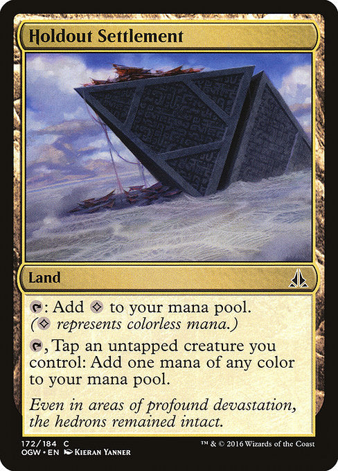 Holdout Settlement - Foil