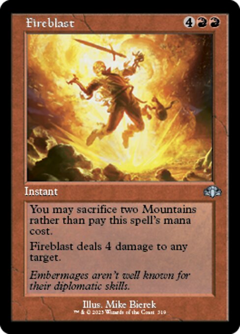 Fireblast - Foil
