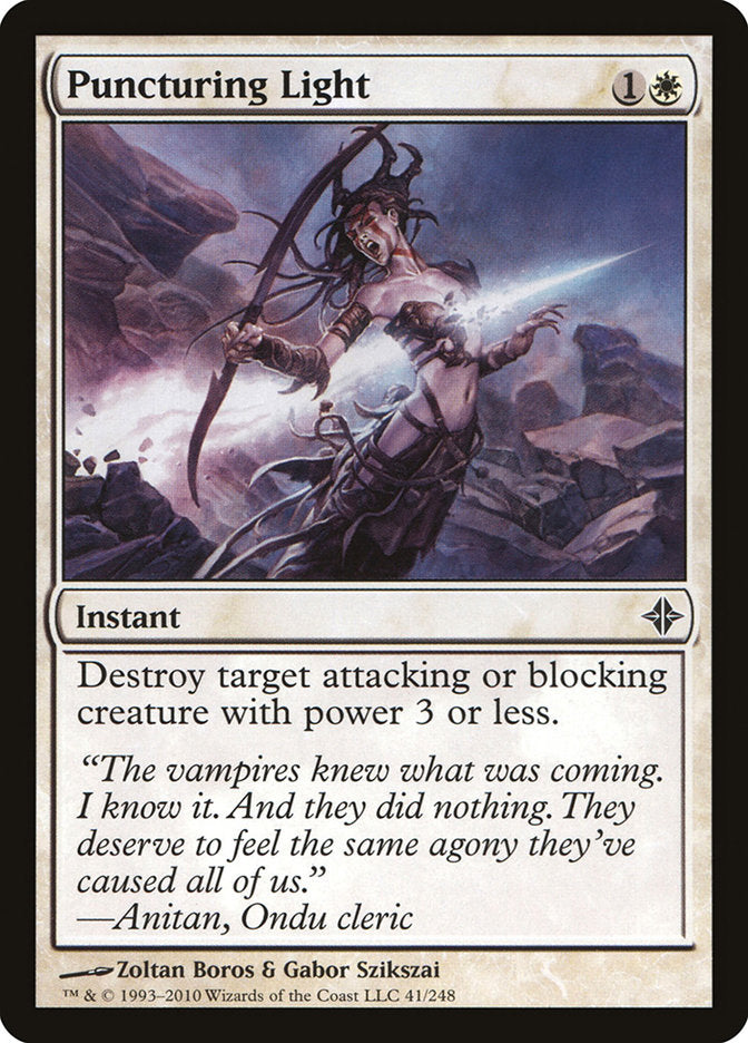 Puncturing Light - Foil