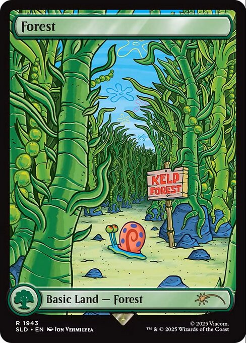 Forest (1943) Full Art - Foil