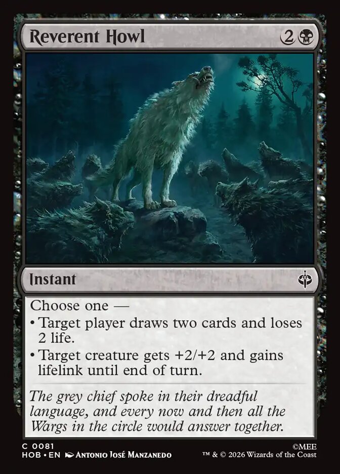 Reverent Howl - Foil