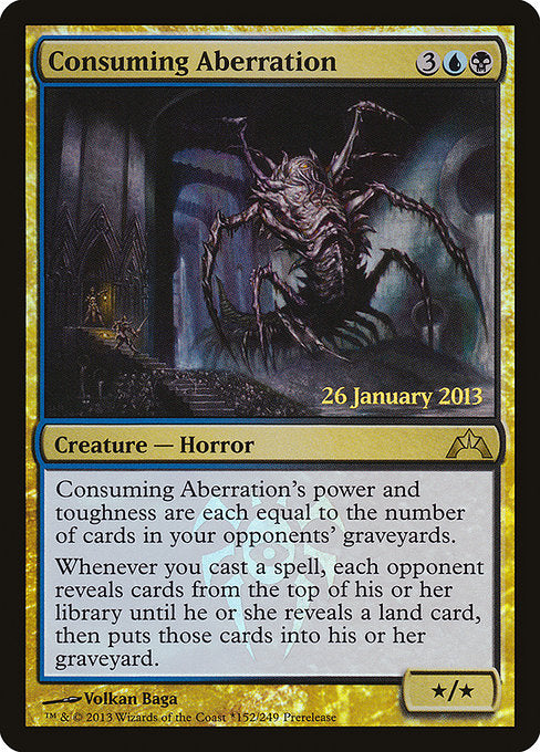 Consuming Aberration - Foil - Prerelease Promo