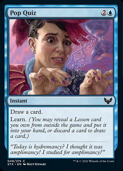 Pop Quiz - Foil