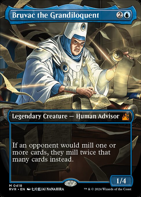 Bruvac the Grandiloquent - Foil