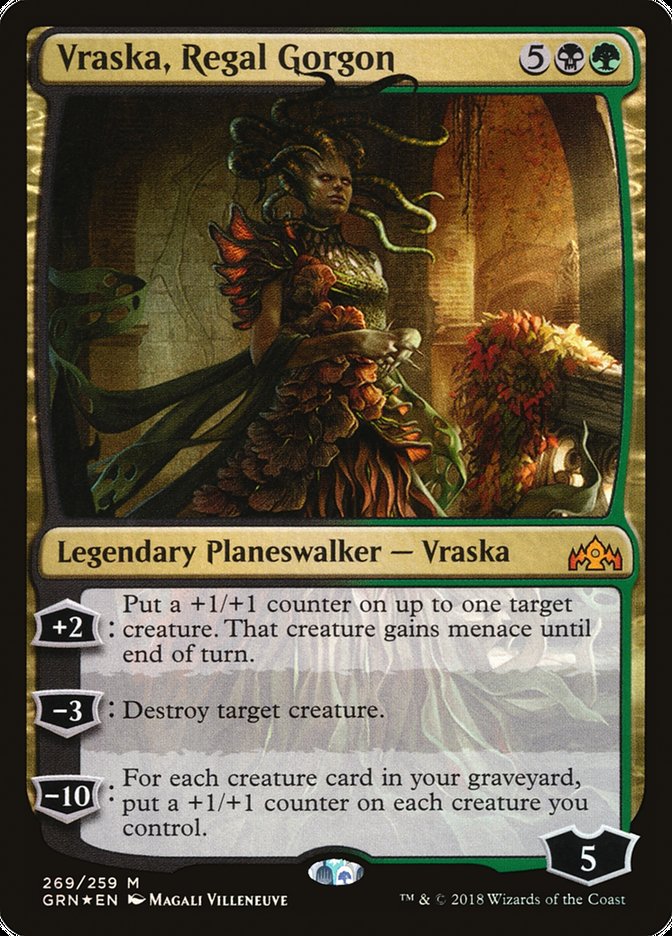 Vraska, Regal Gorgon - Foil - Planeswalker Deck Exclusive