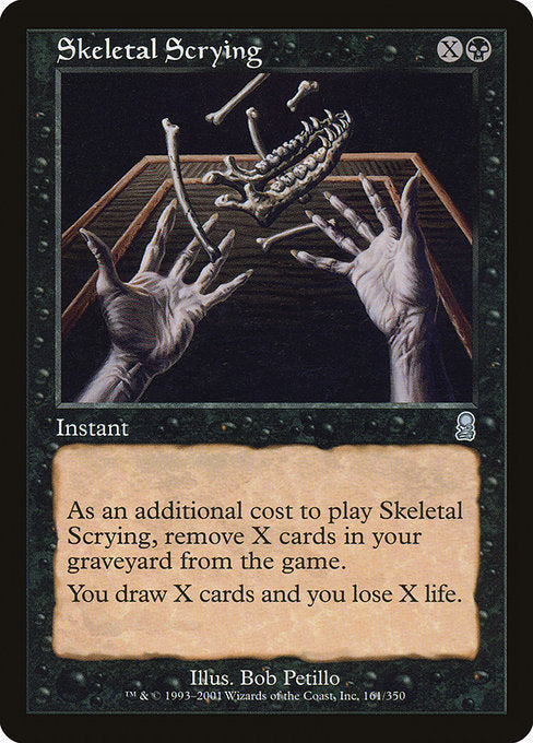 Skeletal Scrying - Foil