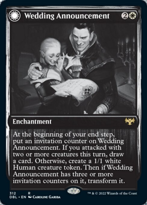 Wedding Announcement - Foil
