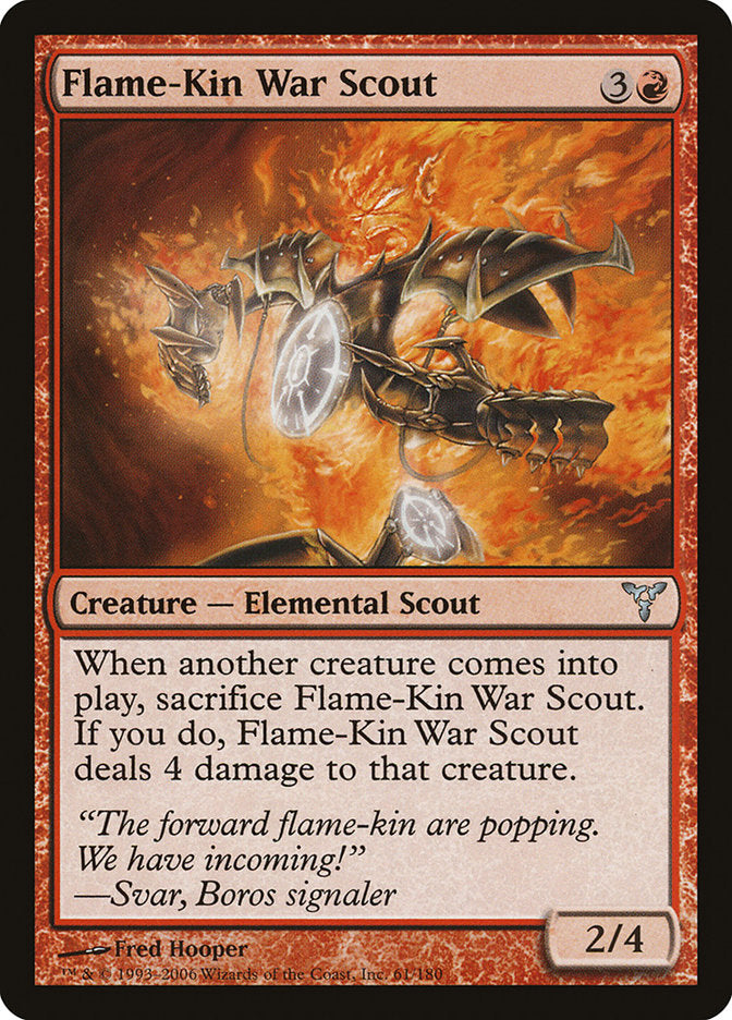Flame-Kin War Scout - Foil