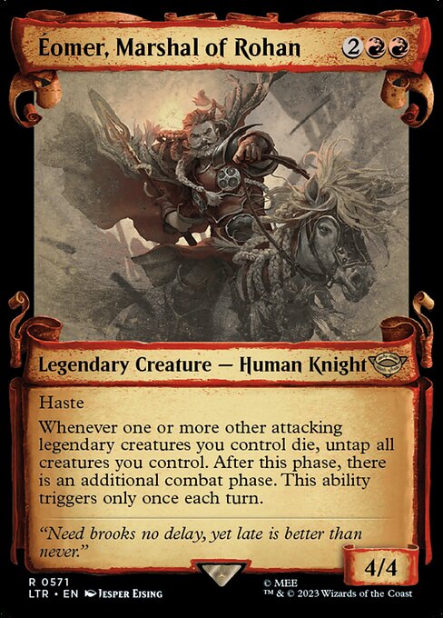 Eomer, Marshal of Rohan - Silver Foil