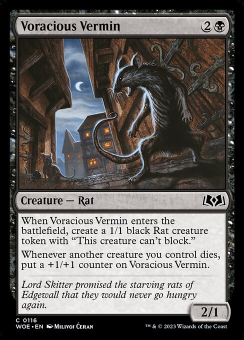 Voracious Vermin - Foil