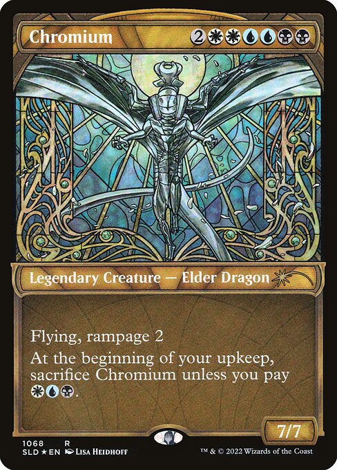 Chromium - Textured Foil