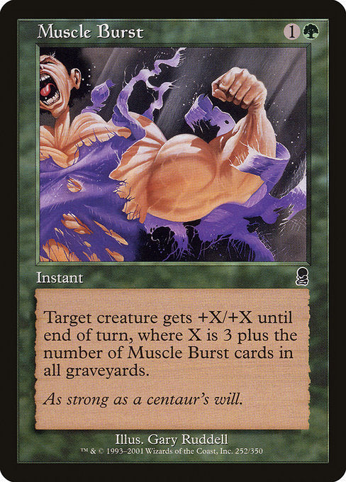 Muscle Burst - Foil