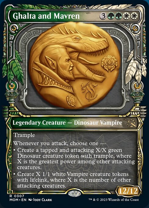 Ghalta and Mavren - Foil