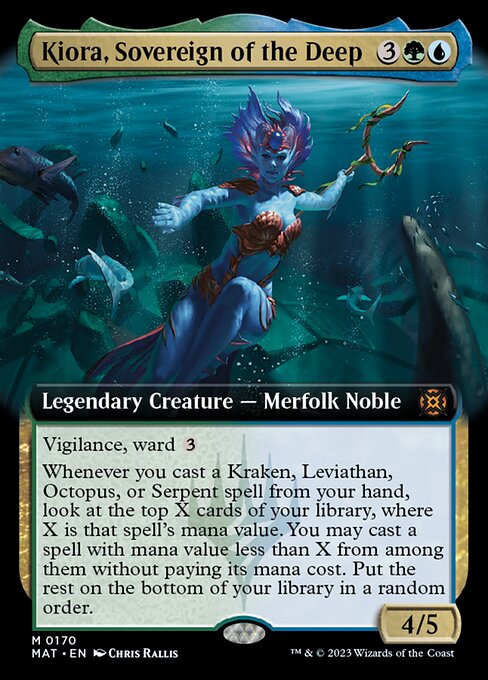 Kiora, Sovereign of the Deep - Foil