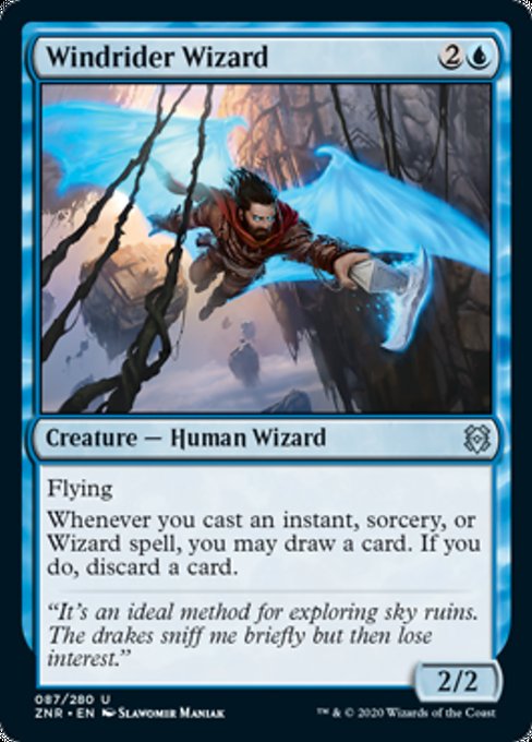 Windrider Wizard - Foil
