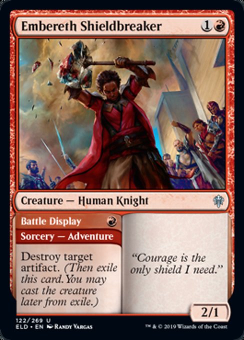 Embereth Shieldbreaker // Battle Display - Foil
