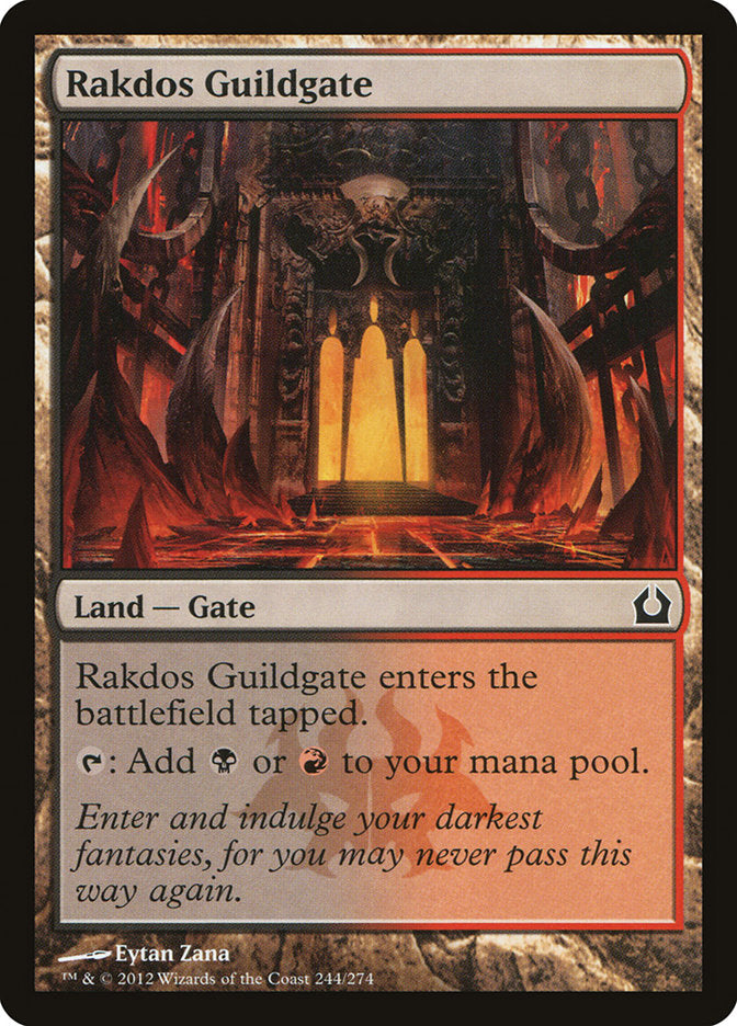 Rakdos Guildgate - Foil