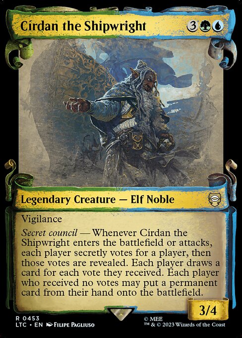Cirdan the Shipwright - Silver Foil