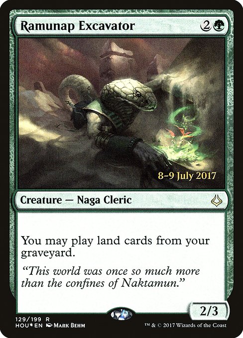 Ramunap Excavator - Foil - Prerelease Promo