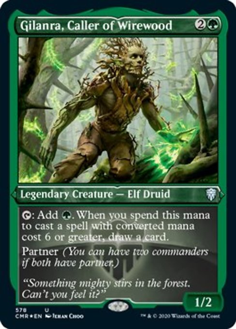 Gilanra, Caller of Wirewood - Foil-Etched