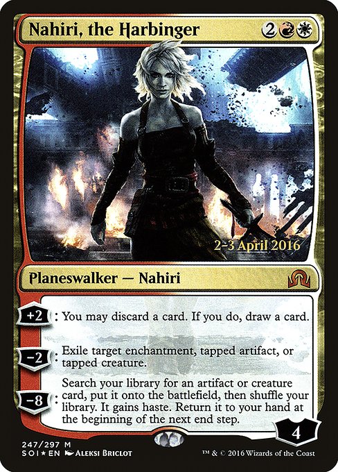 Nahiri, the Harbinger - Foil - Prerelease Promo