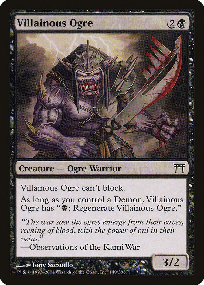 Villainous Ogre - Foil
