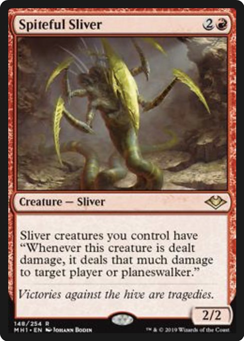 Spiteful Sliver - Foil