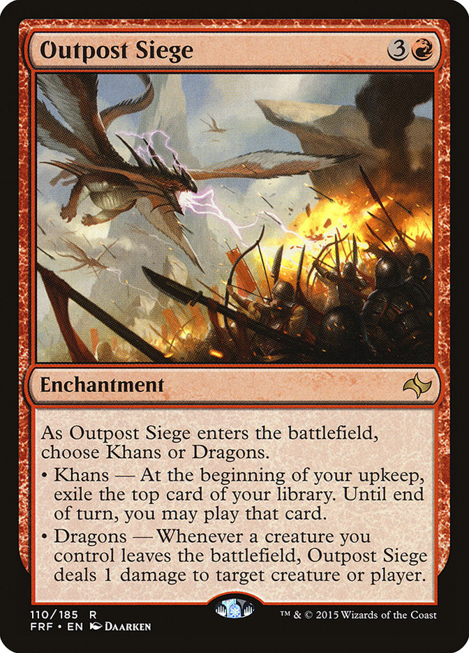 Outpost Siege - Foil