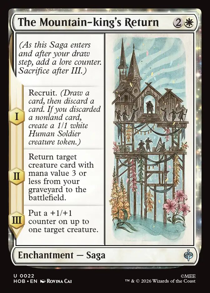 The Mountain-king's Return - Foil
