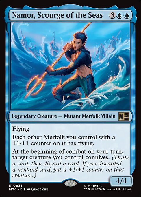 Namor, Scourge of the Seas - Foil