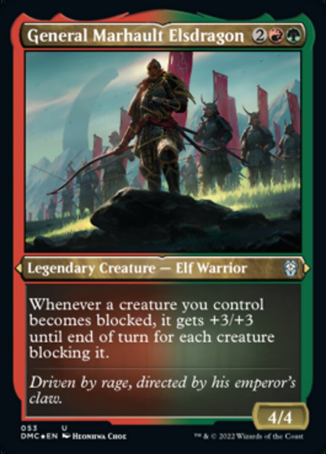 General Marhault Elsdragon - Foil-Etched