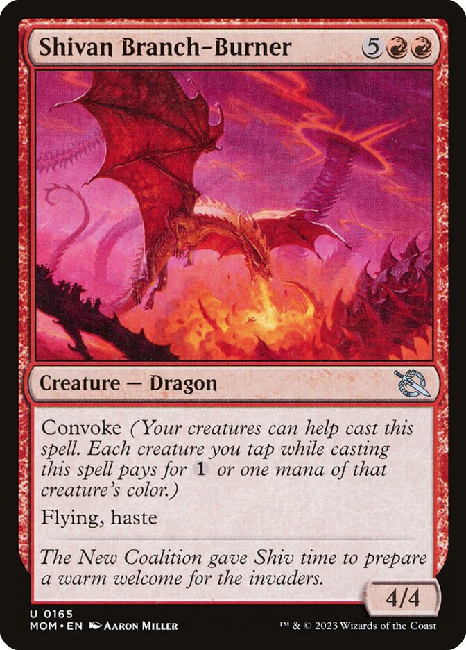 Shivan Branch-Burner - Foil